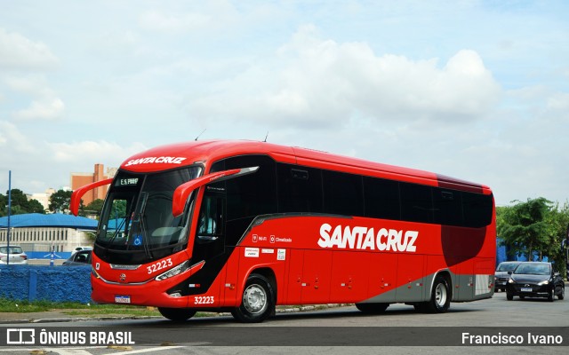 Viação Santa Cruz 32223 na cidade de São Paulo, São Paulo, Brasil, por Francisco Ivano. Número da foto: #12234618.