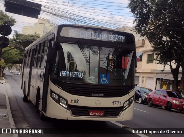 VIPE - Viação Padre Eustáquio 1771 na cidade de São Caetano do Sul, São Paulo, Brasil, por Rafael Lopes de Oliveira. Número da foto: #12231675.