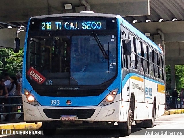 Expresso Vera Cruz 393 na cidade de Recife, Pernambuco, Brasil, por Áudios Guilherme. Número da foto: #12231687.