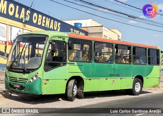 Expresso Luziense > Territorial Com. Part. e Empreendimentos 637 na cidade de Belo Horizonte, Minas Gerais, Brasil, por Luís Carlos Santinne Araújo. Número da foto: #12233460.