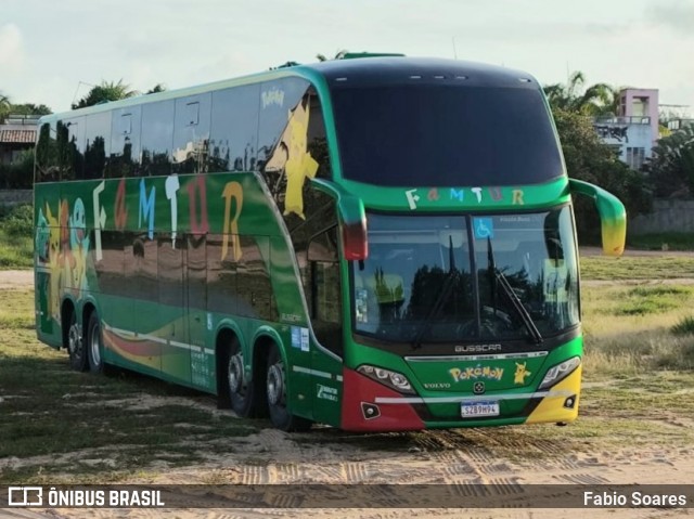 Famtur Turismo SZB9H94 na cidade de Natal, Rio Grande do Norte, Brasil, por Fabio Soares. Número da foto: #12233604.