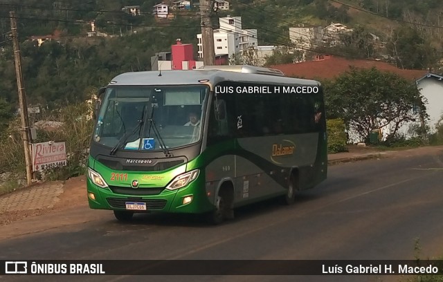 Dalamar Fretamento e Turismo 2111 na cidade de Seara, Santa Catarina, Brasil, por Luís Gabriel H. Macedo. Número da foto: #12233002.