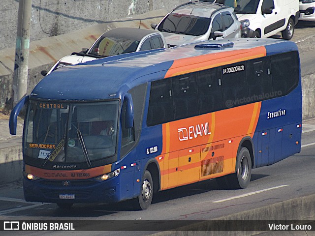Evanil Transportes e Turismo RJ 132.008 na cidade de São João de Meriti, Rio de Janeiro, Brasil, por Victor Louro. Número da foto: #12233727.