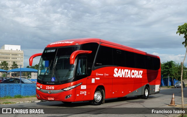 Viação Santa Cruz 23419 na cidade de São Paulo, São Paulo, Brasil, por Francisco Ivano. Número da foto: #12234642.