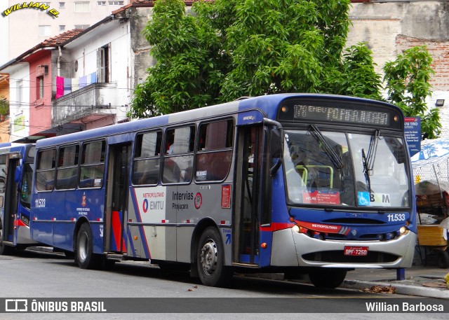 Viação Pirajuçara 11.533 na cidade de São Paulo, São Paulo, Brasil, por Willian Barbosa. Número da foto: #12232856.