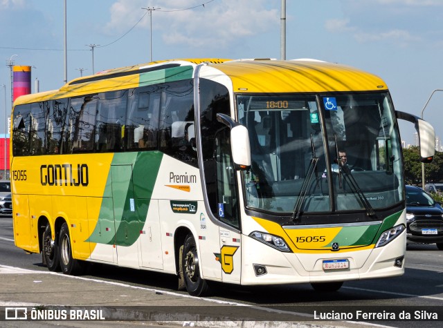 Empresa Gontijo de Transportes 15055 na cidade de São Paulo, São Paulo, Brasil, por Luciano Ferreira da Silva. Número da foto: #12232379.