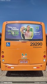 Viação Piraquara 29290 na cidade de Piraquara, Paraná, Brasil, por Busologia Gabrielística. Número da foto: #12234137.