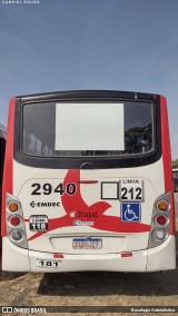 Itajaí Transportes Coletivos 2940 na cidade de Campinas, São Paulo, Brasil, por Busologia Gabrielística. Número da foto: #12234232.