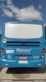 Biguaçu Transportes Coletivos Administração e Participação 1117 na cidade de Florianópolis, Santa Catarina, Brasil, por Busologia Gabrielística. Número da foto: #12233271.