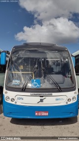 Insular Transportes Coletivos 5096 na cidade de Florianópolis, Santa Catarina, Brasil, por Busologia Gabrielística. Número da foto: #12233386.