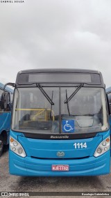 Biguaçu Transportes Coletivos Administração e Participação 1114 na cidade de Florianópolis, Santa Catarina, Brasil, por Busologia Gabrielística. Número da foto: #12233717.