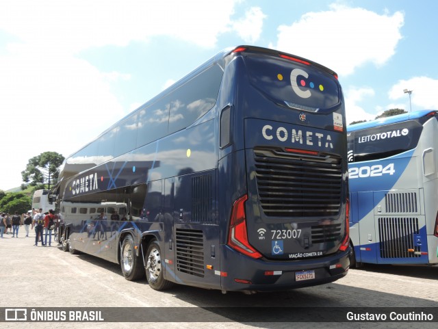 Viação Cometa 723007 na cidade de Juiz de Fora, Minas Gerais, Brasil, por Gustavo Coutinho. Número da foto: #12294124.
