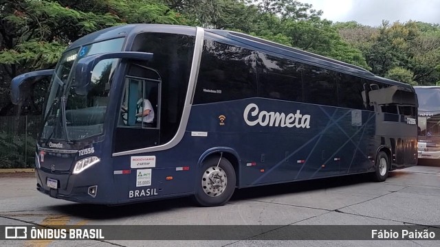 Viação Cometa 721556 na cidade de São Paulo, São Paulo, Brasil, por Fábio Paixão. Número da foto: #12294072.