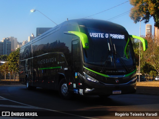 Viação Garcia 82329 na cidade de Ribeirão Preto, São Paulo, Brasil, por Rogério Teixeira Varadi. Número da foto: #12294514.