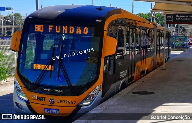 Mobi Rio E902442 na cidade de Rio de Janeiro, Rio de Janeiro, Brasil, por Gabriel Conceição. Número da foto: #12293299.