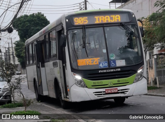 Caprichosa Auto Ônibus B27013 na cidade de Rio de Janeiro, Rio de Janeiro, Brasil, por Gabriel Conceição. Número da foto: #12294911.