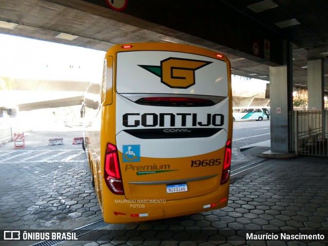 Empresa Gontijo de Transportes 19685 na cidade de Belo Horizonte, Minas Gerais, Brasil, por Maurício Nascimento. Número da foto: #12295316.