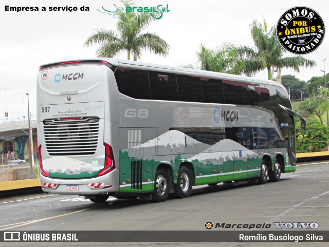 MCCM Transportes 597 na cidade de Londrina, Paraná, Brasil, por Romílio Busólogo Silva . Número da foto: #12295763.