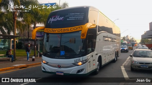 RodeRotas - Rotas de Viação do Triângulo 2213 na cidade de Praia Grande, São Paulo, Brasil, por Jean Gu. Número da foto: #12296051.
