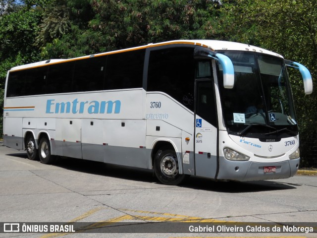 Emtram 3760 na cidade de São Paulo, São Paulo, Brasil, por Gabriel Oliveira Caldas da Nobrega. Número da foto: #12294315.
