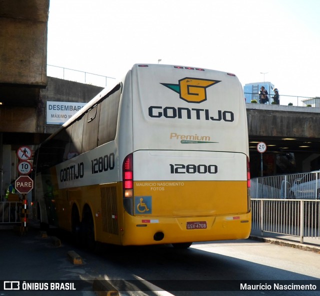 Empresa Gontijo de Transportes 12800 na cidade de Belo Horizonte, Minas Gerais, Brasil, por Maurício Nascimento. Número da foto: #12295259.