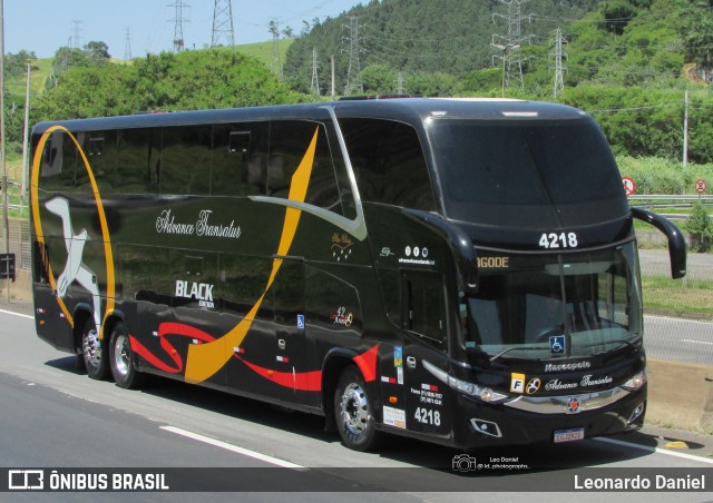 Advance Transatur 4218 na cidade de Aparecida, São Paulo, Brasil, por Leonardo Daniel. Número da foto: #12293984.