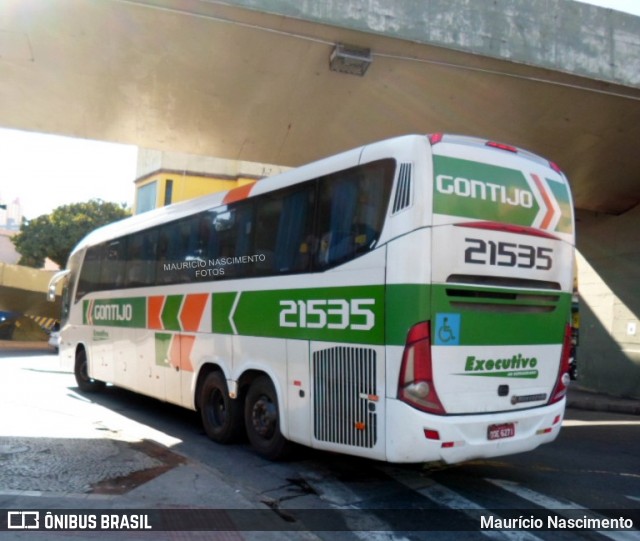 Empresa Gontijo de Transportes 21535 na cidade de Belo Horizonte, Minas Gerais, Brasil, por Maurício Nascimento. Número da foto: #12295138.