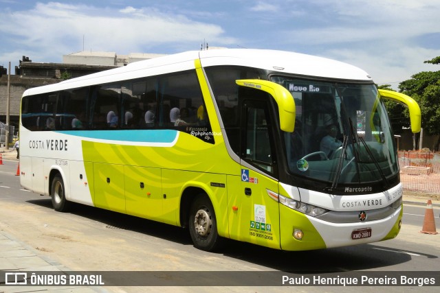 Costa Verde Transportes RJ 217.049 na cidade de Rio de Janeiro, Rio de Janeiro, Brasil, por Paulo Henrique Pereira Borges. Número da foto: #12295073.