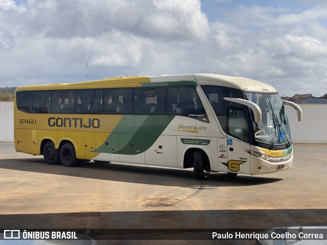 Empresa Gontijo de Transportes 18460 na cidade de Capelinha, Minas Gerais, Brasil, por Paulo Henrique Coelho Correa. Número da foto: #12295818.