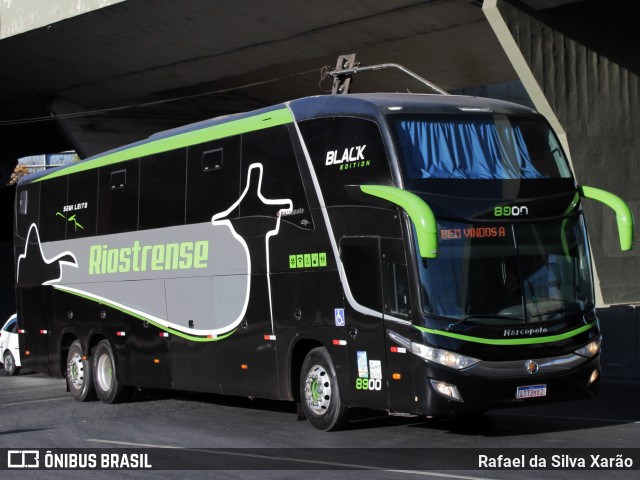 Riostrense Turismo 8900 na cidade de Belo Horizonte, Minas Gerais, Brasil, por Rafael da Silva Xarão. Número da foto: #12293852.