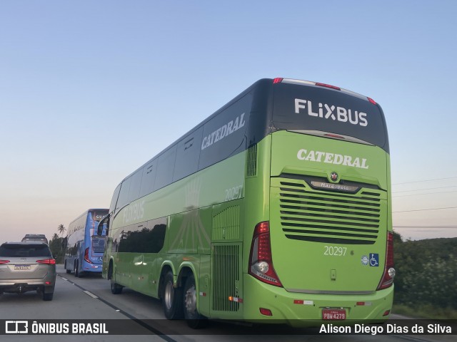 FlixBus Transporte e Tecnologia do Brasil 20297 na cidade de Macaíba, Rio Grande do Norte, Brasil, por Alison Diego Dias da Silva. Número da foto: #12293849.