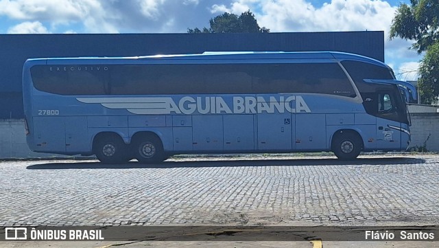 Viação Águia Branca 27800 na cidade de Cruz das Almas, Bahia, Brasil, por Flávio  Santos. Número da foto: #12293538.
