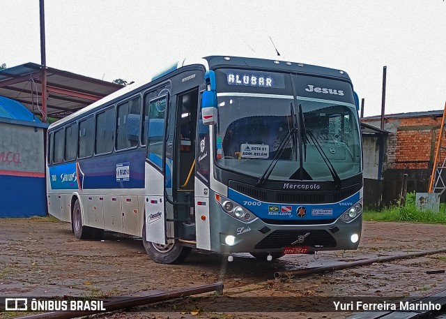 Empresa de Transportes São Luis 7000 na cidade de Barcarena, Pará, Brasil, por Yuri Ferreira Marinho. Número da foto: #12293897.