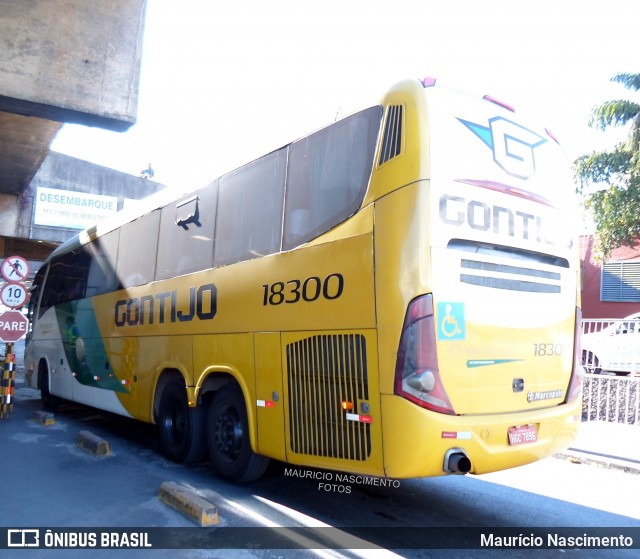 Empresa Gontijo de Transportes 18300 na cidade de Belo Horizonte, Minas Gerais, Brasil, por Maurício Nascimento. Número da foto: #12295308.