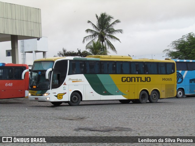 Empresa Gontijo de Transportes 14065 na cidade de Caruaru, Pernambuco, Brasil, por Lenilson da Silva Pessoa. Número da foto: #12294889.