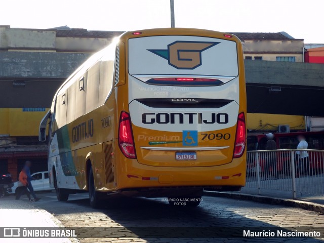 Empresa Gontijo de Transportes 7090 na cidade de Belo Horizonte, Minas Gerais, Brasil, por Maurício Nascimento. Número da foto: #12295617.