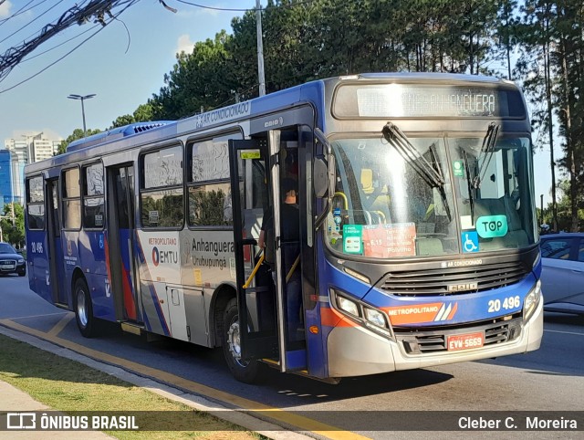 Auto Viação Urubupungá 20.496 na cidade de Barueri, São Paulo, Brasil, por Cleber C.  Moreira. Número da foto: #12294791.