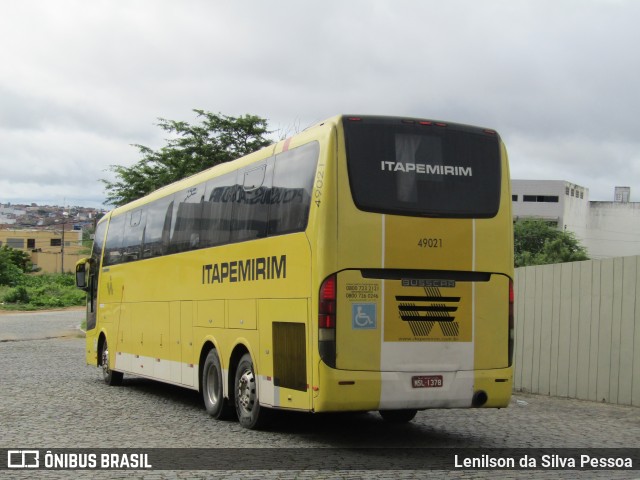 Viação Itapemirim 49021 na cidade de Caruaru, Pernambuco, Brasil, por Lenilson da Silva Pessoa. Número da foto: #12294803.