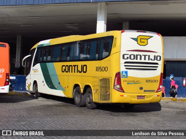 Empresa Gontijo de Transportes 18500 na cidade de Caruaru, Pernambuco, Brasil, por Lenilson da Silva Pessoa. Número da foto: #12294730.