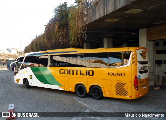 Empresa Gontijo de Transportes 19690 na cidade de Belo Horizonte, Minas Gerais, Brasil, por Maurício Nascimento. Número da foto: #12295345.