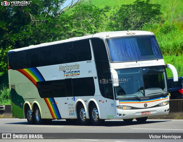Horizonte Turismo 4045 na cidade de Paracambi, Rio de Janeiro, Brasil, por Victor Henrique. Número da foto: #12294934.