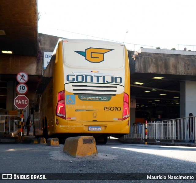 Empresa Gontijo de Transportes 15010 na cidade de Belo Horizonte, Minas Gerais, Brasil, por Maurício Nascimento. Número da foto: #12295220.