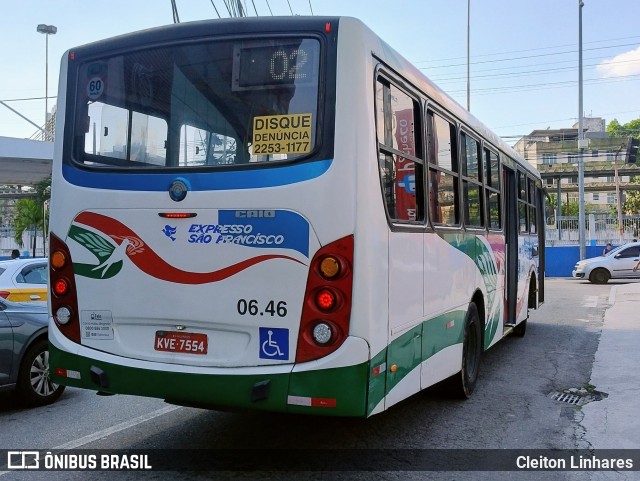 Expresso São Francisco 06.46 na cidade de Nilópolis, Rio de Janeiro, Brasil, por Cleiton Linhares. Número da foto: #12294377.