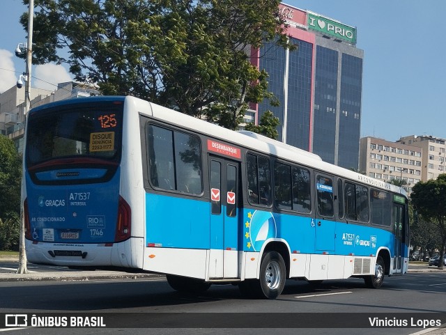 Viação Nossa Senhora das Graças A71537 na cidade de Rio de Janeiro, Rio de Janeiro, Brasil, por Vinicius Lopes. Número da foto: #12295590.