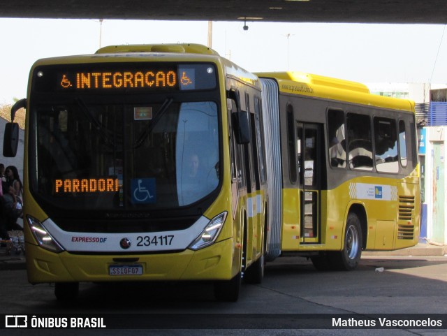 Viação Pioneira 234117 na cidade de Brasília, Distrito Federal, Brasil, por Matheus Vasconcelos. Número da foto: #12294407.