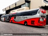 Empresa de Ônibus Pássaro Marron 5511 na cidade de Cruzeiro, São Paulo, Brasil, por Apollo Silva. Número da foto: #:id.