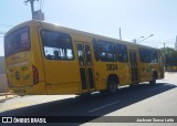 Auto Ônibus Três Irmãos 3824 na cidade de Jundiaí, São Paulo, Brasil, por Jackson Sousa Leite. Número da foto: #:id.
