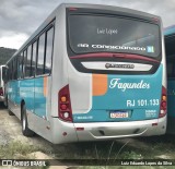 Auto Ônibus Fagundes RJ 101.133 na cidade de Niterói, Rio de Janeiro, Brasil, por Luiz Eduardo Lopes da Silva. Número da foto: #12294638.