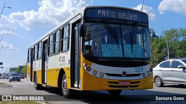 Empresa de Transportes Nova Marambaia AT-329 na cidade de Belém, Pará, Brasil, por Samara Goes. Número da foto: #12318069.