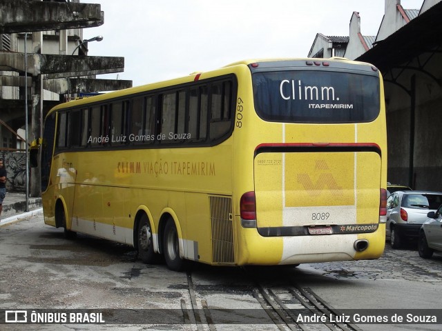 Viação Itapemirim 8089 na cidade de Rio de Janeiro, Rio de Janeiro, Brasil, por André Luiz Gomes de Souza. Número da foto: #12320016.